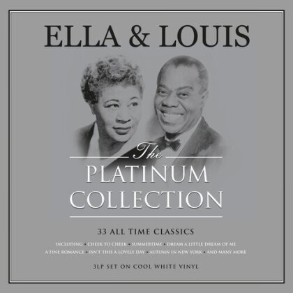 Ella Fitzgerald & Louis Armstrong - Platinum Collection (Not Now UK, White Vinyl, 3 LPs)