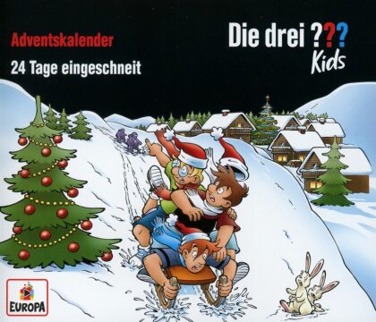 Die Drei ??? Kids - Adventskalender - 24 Tage eingeschneit (2 CD)