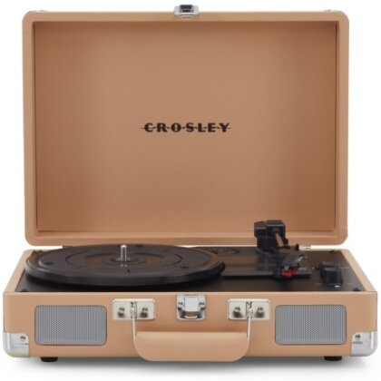 Crosley - Cruiser Plus Portable Turntable (Light Tan)