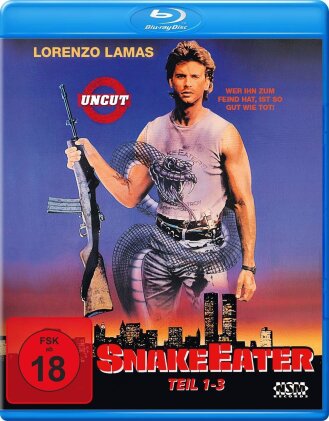 Snake Eater 1-3 (Uncut, 3 Blu-rays)