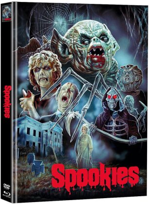 Spookies (1986) (Cover A, Edizione Limitata, Mediabook, Uncut, Blu-ray + DVD)
