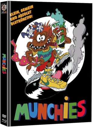 Munchies (1987) (Cover D, Edizione Limitata, Mediabook, Uncut, Blu-ray + DVD)