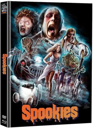 Spookies (1986) (Cover B, Edizione Limitata, Mediabook, Uncut, Blu-ray + DVD)