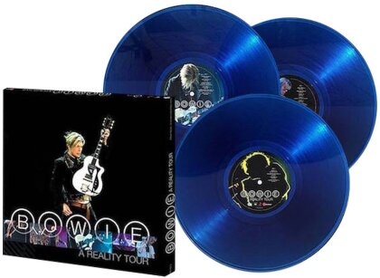 David Bowie - A Reality Tour (2022 Reissue, Friday Music, + Poster, Audiophile, Limited Edition, Translucent Blue Vinyl, 3 LPs)
