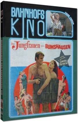 Die Jungfrauen von Bumshausen (1970) (Cover B, Bahnhofskino, Limited Edition, Mediabook, Blu-ray + DVD)
