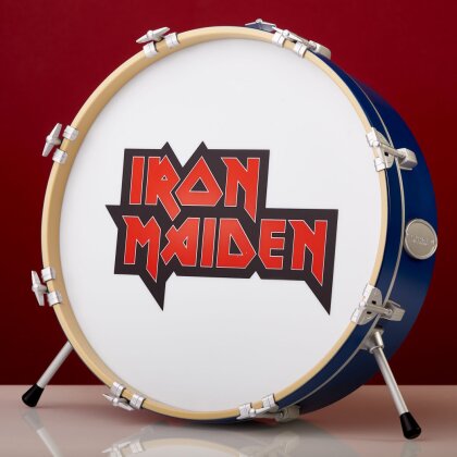Iron Maiden - Iron Maiden Logo 3D Drum Lamp / Wall Light