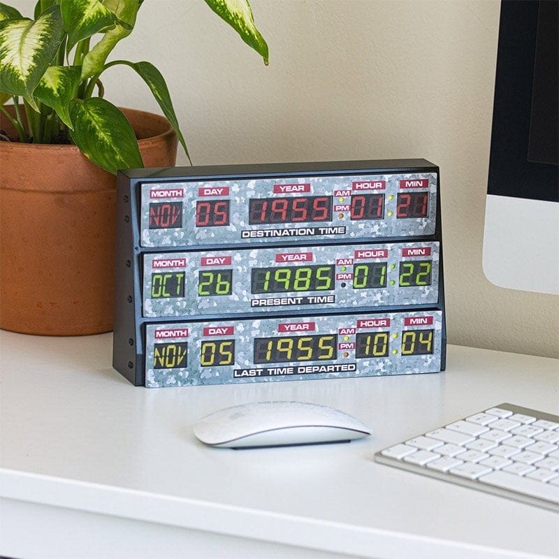 Back To The Future - Time Machine Console 3D Desk Lamp / Wall Light