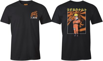 Naruto - T-shirt Bleu marine Kurama