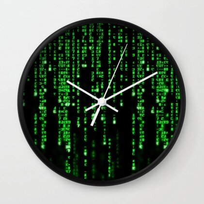 Matrix (The): Pyramid - Code Wall Clock (Wall Clock / Orologio Da Muro)