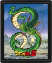 Dragon Ball Z - Affiche lenticulaire 3D Shenron déchaîné