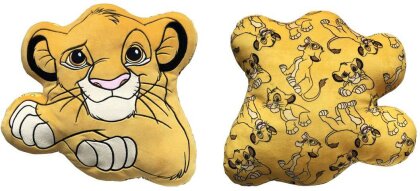 Disney Le Roi Lion - Coussin Mochi Mochi double face en forme de Simba 40cm