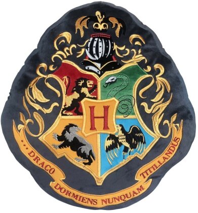 Harry Potter - Coussin en forme de Blason de Poudlard 40 cm