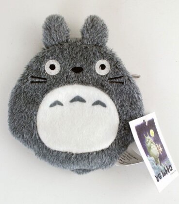 Studio Ghibli: Semic - My Neighbour Totoro - Smiling Grey Peluche (Portamonete)