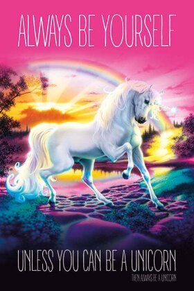 Pyramid: Unicorn - Always Be Yourself (Poster Maxi 61X91,5 Cm)