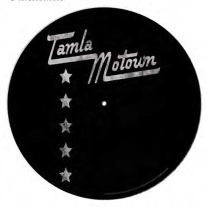 Motown - Feutrine pour tourne-disque Logo 30cm