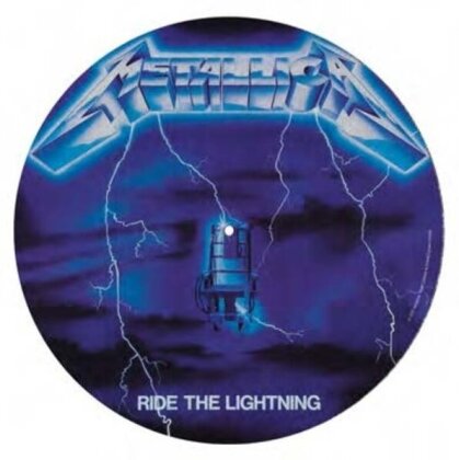Metallica - Feutrine pour tourne-disque Album Ride the Lightning 30cm