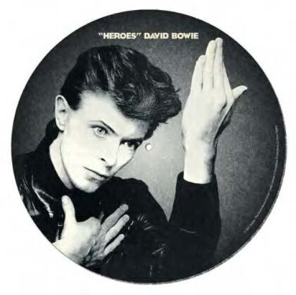 David Bowie - Feutrine pour tourne-disque Album Heroes 30cm