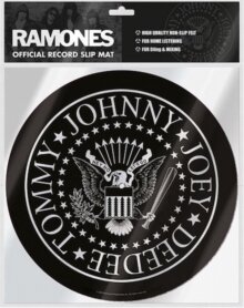 The Ramones - Feutrine pour tourne-disque Logo du groupe 30cm