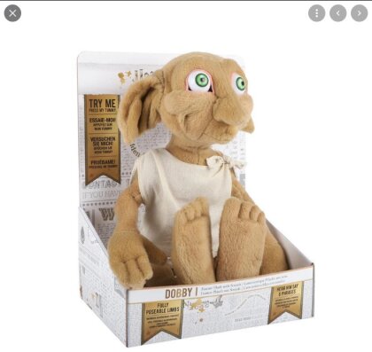 Harry Potter - Peluche de Dobby avec sons