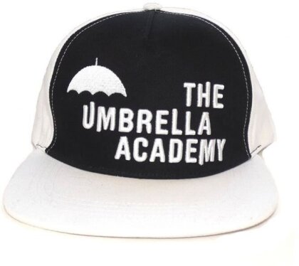 The Umbrella Academy - Casquette Snapback Noire et Blanche Logo