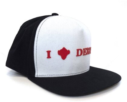 It Chapitre 2 - Casquette Snapback Noire et Blanche "I Love Derry"