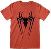Marvel Comics Spider-Man: Black Spider Symbol - T-Shirt