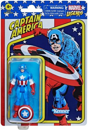 Figurine - Marvel Legends Retro - Captain America - 10 cm