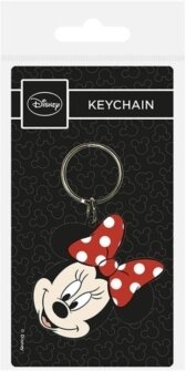 Minnie Mouse - Minnie Mouse (Head) Pvc Keychain