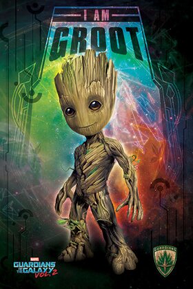 Maxi Poster - I Am Groot (Space) - Guardians of the Galaxy Vol. 2 - 91.5 cm