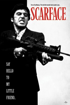 Scarface: Pyramid - Say Hello To My Little Friend (Poster Maxi 61X91,5 Cm)