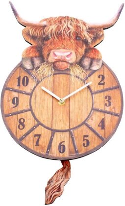 Highland Tickin' Wall Clock