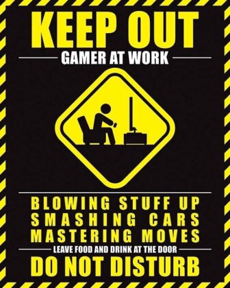 Pyramid - Gamer At Work (Poster Mini 40x50 Cm)
