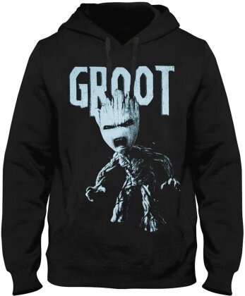 Guardians of the Galaxy - Angry Groot Black Hoodie S