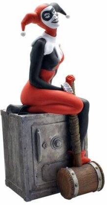 DC Comics: Harley Quinn mit Safe - Spardose