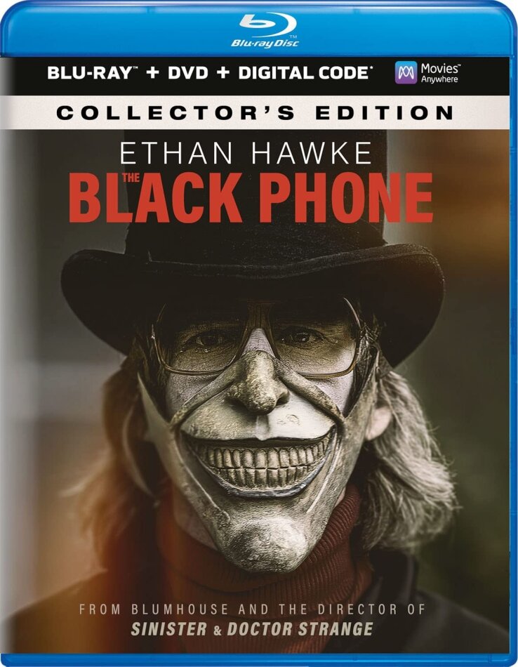 The Black Phone (2021) (Collector's Edition, Blu-ray + DVD)