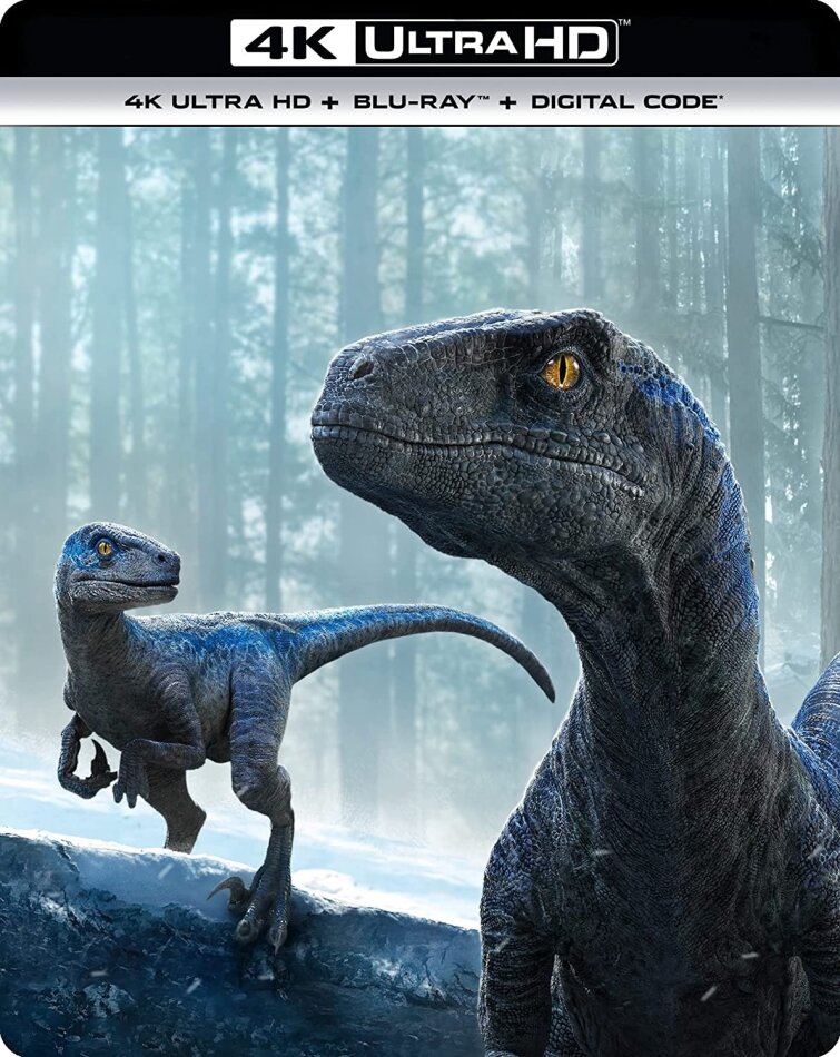 Jurassic World Dominion - Jurassic World 3 (2022) (Limited Edition, Steelbook, 4K Ultra HD + Blu-ray)