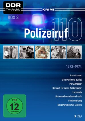 Polizeiruf 110 - Box 3: 1973-1974 (DDR TV-Archiv, 3 DVDs)