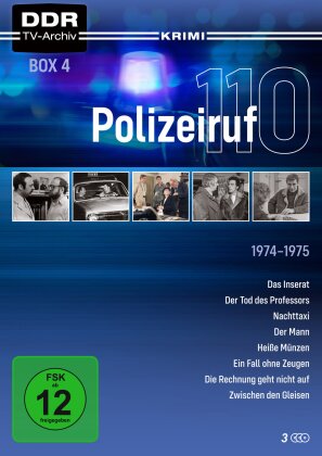 Polizeiruf 110 - Box 4: 1974-1975 (DDR TV-Archiv, 3 DVDs)
