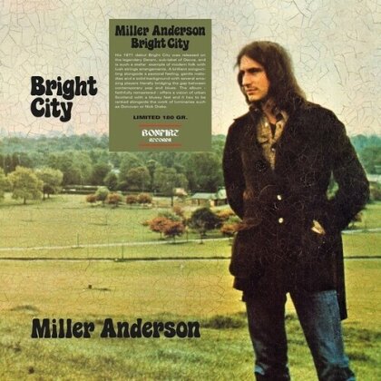 Miller Anderson - Bright City (2022 Reissue, Bonfire Records, LP)