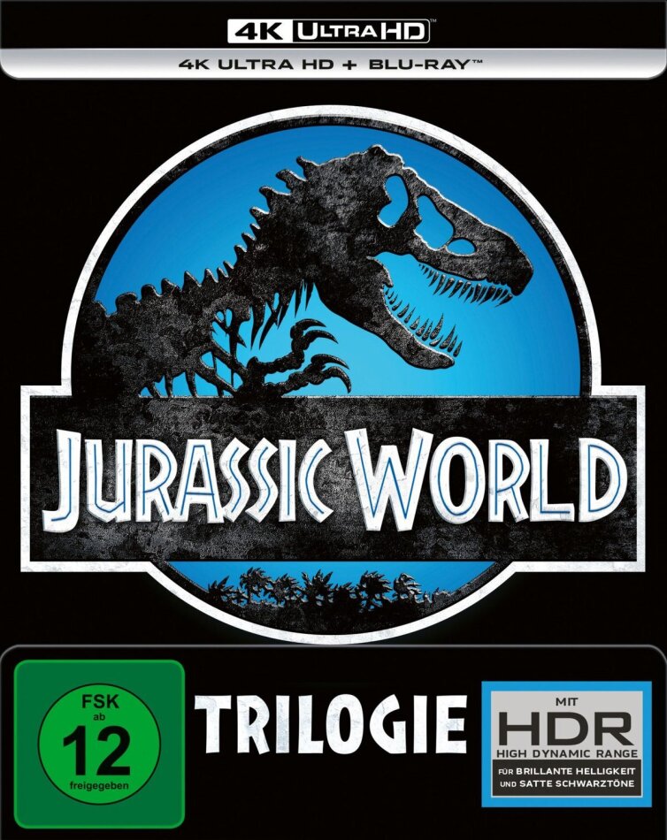 Jurassic World Trilogie (3 4K Ultra HDs + 2 Blu-rays)