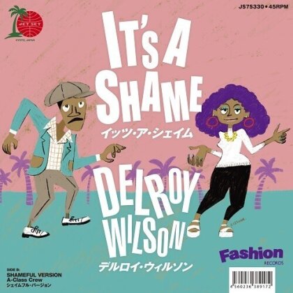 Delroy Wilson - It's A Shame (Japan Edition, Limited Edition, 7" Single)