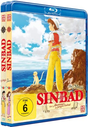 Sinbad - Die Abenteuer des jungen Sinbad - Die Trilogie & Der Film (2 Blu-ray)