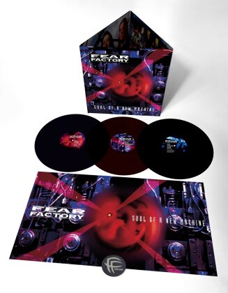 Fear Factory - Soul Of A New Machine (2022 Reissue, Rhino, 30th Anniversary Edition, Deluxe Edition, 3 LPs)