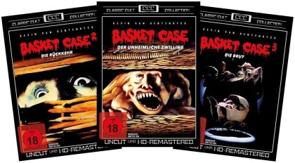 Basket Case 1-3 (Remastered, Uncut, 3 DVDs)