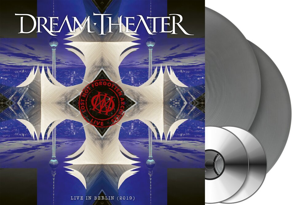 Dream Theater - Lost Not Forgotten Archives: Live in Berlin (2019) (Gatefold, Limited Edition, Silver Vinyl, 2 LPs + 2 CDs)