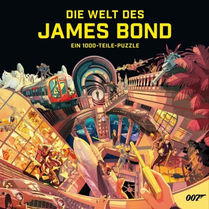 Die Welt des James Bond - 1000 Teile Puzzle