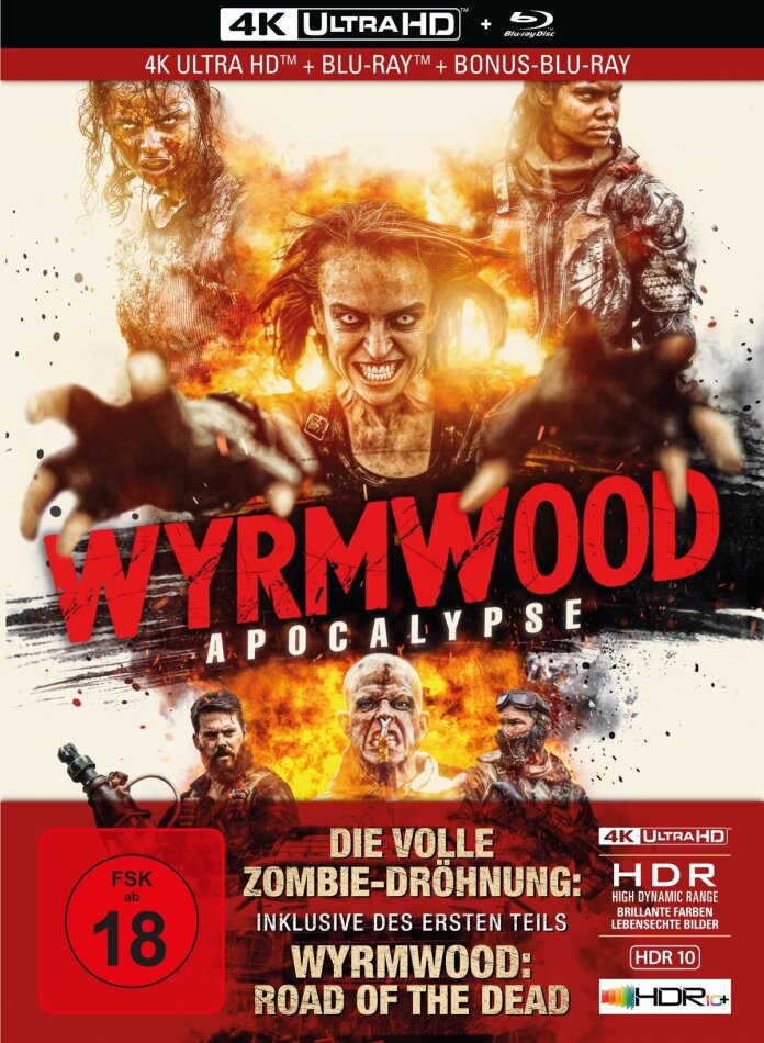 Wyrmwood: Apocalypse (2021) (Limited Collector's Edition, Mediabook, 4K Ultra HD + 2 Blu-rays)