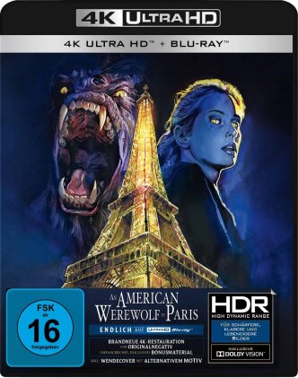 An American Werewolf in Paris (1997) (4K Ultra HD + Blu-ray)