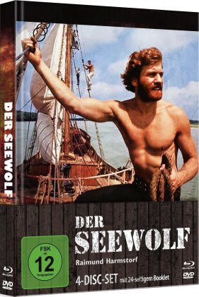 Der Seewolf (1971) (Cover B, Edizione Limitata, Mediabook, 2 Blu-ray + 2 DVD)