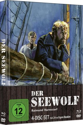 Der Seewolf (1971) (Cover A, Limited Edition, Mediabook, 2 Blu-rays + 2 DVDs)